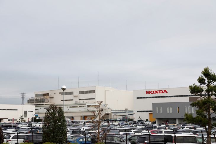 ホンダの軽自動車・小型車の生産を担う鈴鹿製作所。
