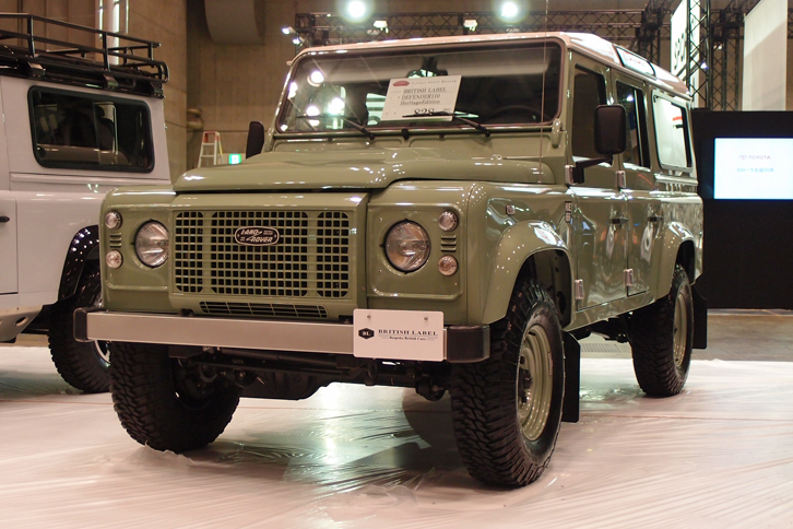 ランドローバー・ディフェンダー110 ヘリテイジエディション／BRITISH LABEL