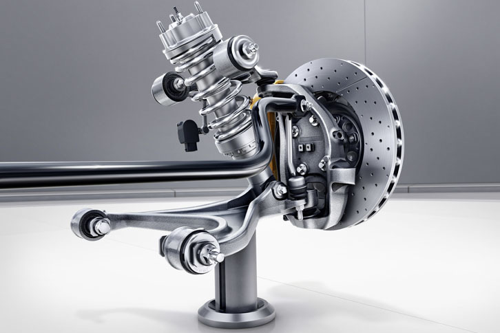 メルセデスAMG GT R（サスペンション）