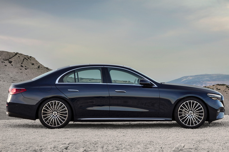 メルセデス・ベンツEクラス（サイドビュー）