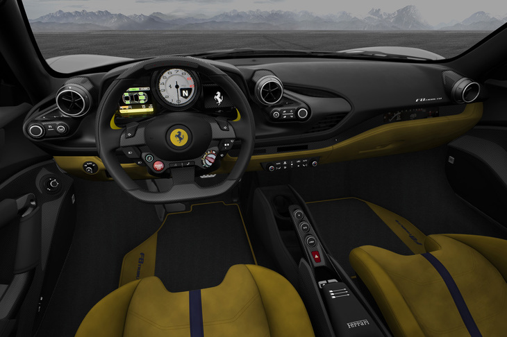 「シトラスイエロー」でコーディネートされた「アレッジェリータ カーボニオ35.6」のインテリア。