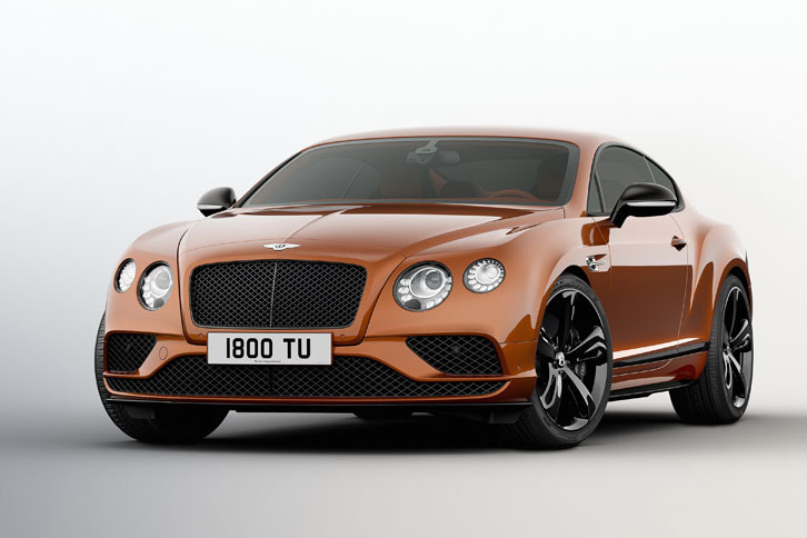 「ベントレー・コンチネンタルGTスピード ブラックエディション」