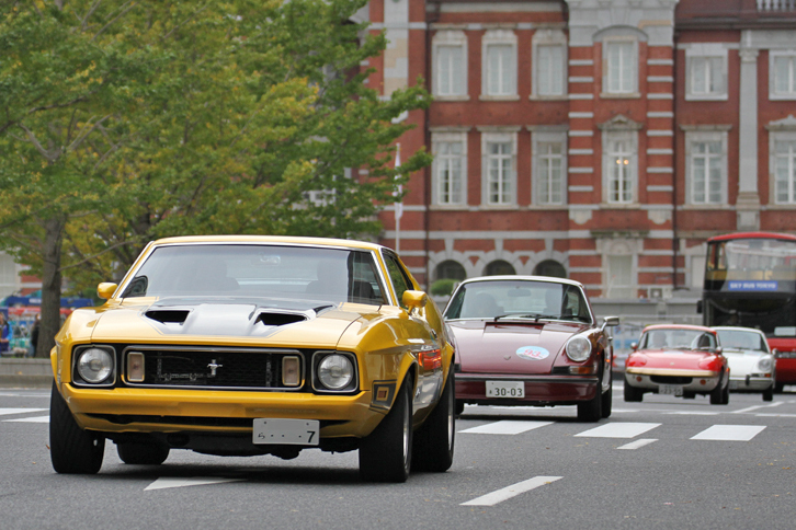 1973年「フォード・マスタング マッハ1」に1973年「ポルシェ911E」、1970年「ロータス・エランS4」などが続く。