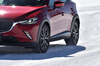 マツダCX-3 XDツーリング Lパッケージ（プロトタイプ）（4WD/6AT）【試乗記】 雪道にワクワクできる の画像14
