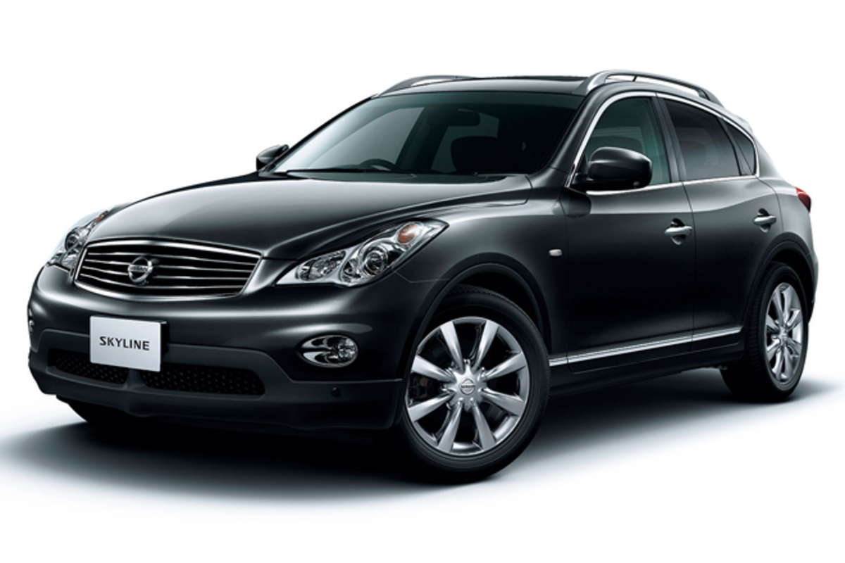 スカイラインクロスオーバーの装備がさらに充実 ニュース Webcg