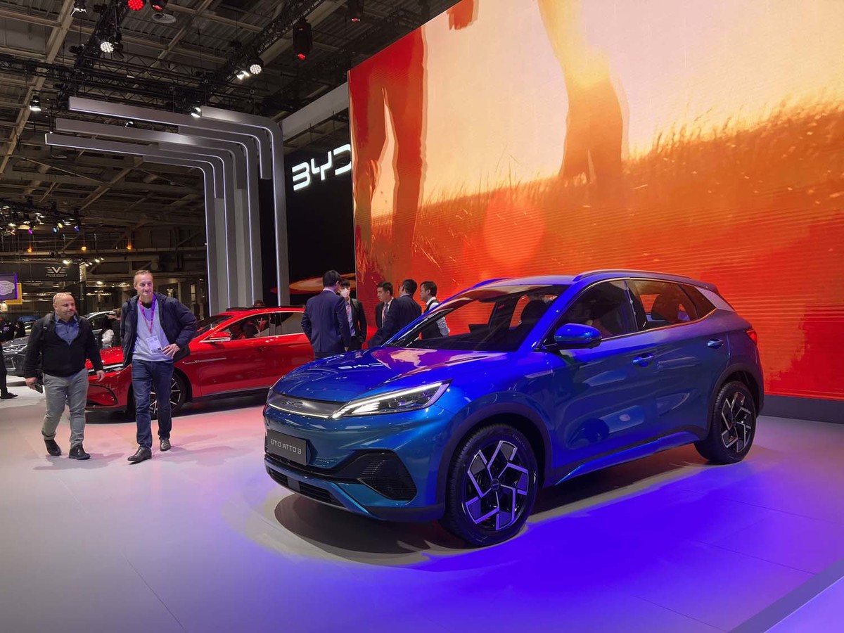 パリモーターショー2022（BYD） 内装・外装など17枚 【画像・写真 