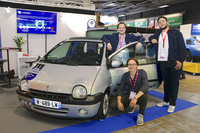 ロモトは、EV化した初代「ルノー・トゥインゴ」を活用したリース事業を目指す。