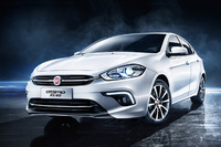 GACフィアットの中国生産モデル第2弾「オッティモ」。先に発表されたセダンの「ビアッジオ」をベースとしている。     