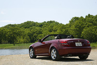 メルセデス・ベンツSLK200コンプレッサー（FR/5AT）／SLK350（FR/7AT）【試乗記】の画像