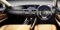 「レクサスGS450h」のインテリア。