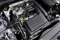 「ゴルフ」の1.2リッター直4ターボエンジン。
    