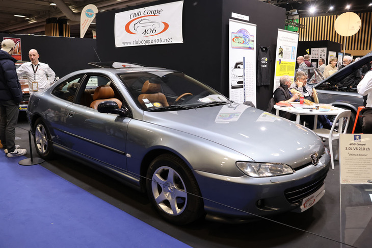 「プジョー406クーペ」のクラブ。「最後の国産プレミアムクーペだった」というフランス人ファンは少なくない。