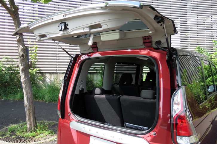 新機能の「デュアルバックドア」。