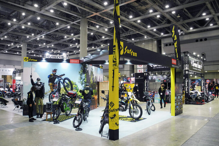 サーロンの展示エリアの様子。