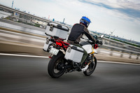 「V85 TT」の車重は229kg。830mmのシート高とも相まっての扱いやすさも、このバイクの大きな魅力だった。