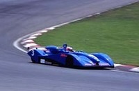 加藤寛規選手のドライブでヘアピンを立ち上がる。