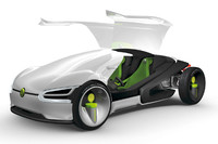 フォルクスワーゲンの次世代のコンセプトカー「ego」。