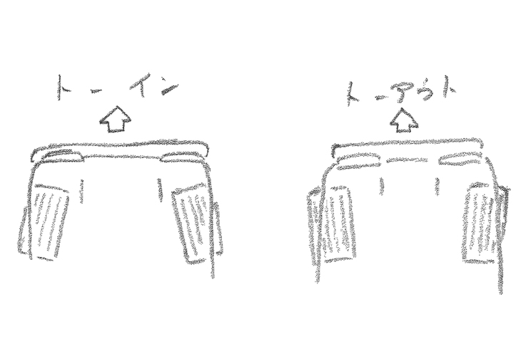 読者諸兄姉におかれては釈迦に説法なお話でしょうが、一応説明を。「トー」とはクルマを真上から見たときのタイヤの向きを言う。タイヤが内向きだったら「トーイン」と言い、数字はプラスで、外向きだったら「トーアウト」と言い、数字はマイナスで表示される。例えば、「右タイヤのトー角が＋1.5°」と言った場合、右のタイヤは1.5°内向きにセットされていることになる。