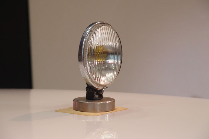 1964年のモンテカルロラリー仕様にカスタマイズされた「モーリスMiniクーパー」。