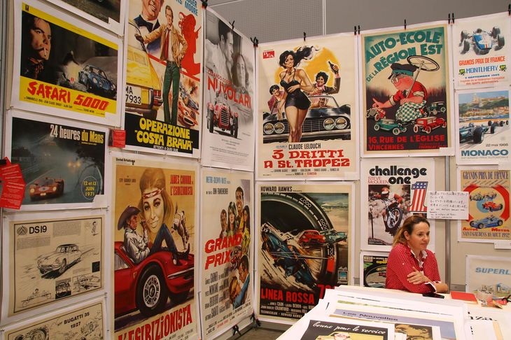 Atelier Affiches Anciennesのブース