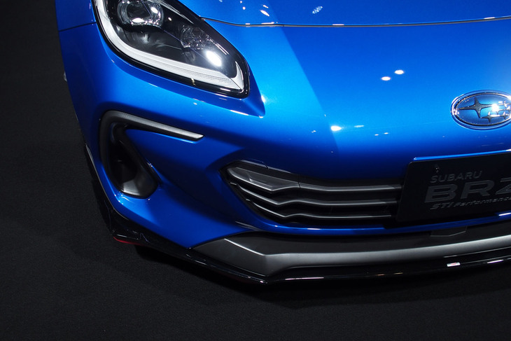 スバルBRZ STIパフォーマンス（フロントマスク）