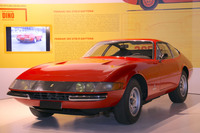 「フェラーリ365GTB/4（デイトナ）」。2018年5月、トリノ自動車博物館の企画展にて撮影。