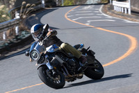 車体には伝統的なクレードルタイプではなく、エンジンも剛体として用いるスチール製のダイヤモンドフレームを採用。十分な剛性としなやかさを両立している。