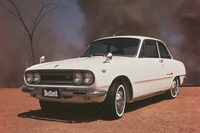 1963年に登場した「いすゞ・ベレット」。先進的な技術が取り入れられた、スポーティーなコンパクトセダン／クーペだった。写真はスポーツグレードの「1600GT」。