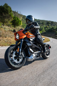 ハーレーではEVでも走る楽しさを実現するため、サウンド発生装置を開発中とのこと。「ライブワイヤ」も「Potato, Potato……」と言いながら走るのだろうか。