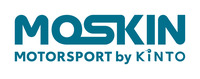 「MOTORSPORT by KINTO（MOSKIN）」のロゴマーク。