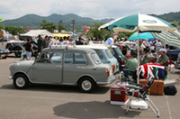 全国区のミニは輸入車の中でも最も多い。その中で見つけた1964年「ウーズレー・ホーネット」。