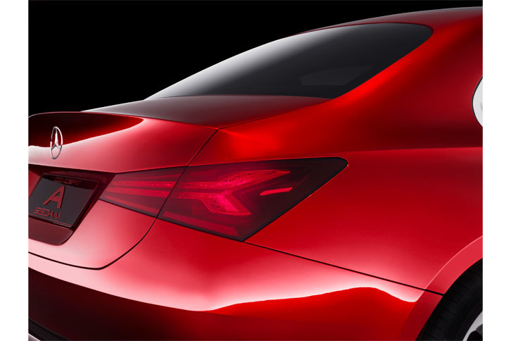 メルセデス・ベンツ・コンセプトAセダン（エクステリア）
