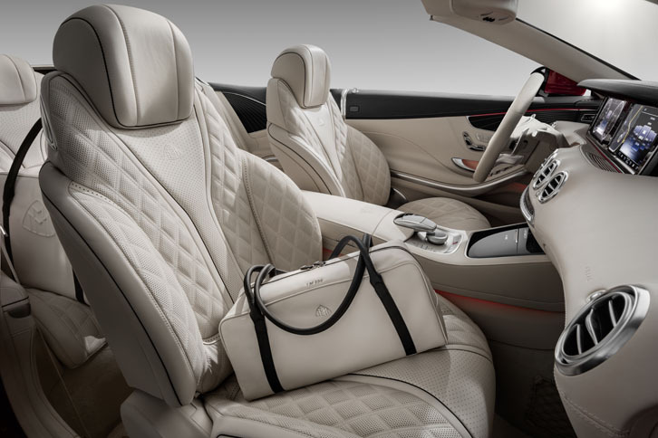 メルセデス・マイバッハS650カブリオレ（インテリア）