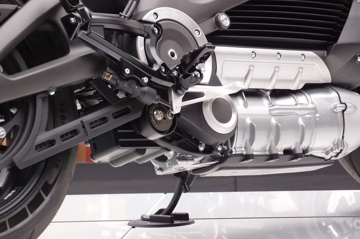 ハーレーダビッドソン・ライブワイヤー（スイングアームのリンク部）