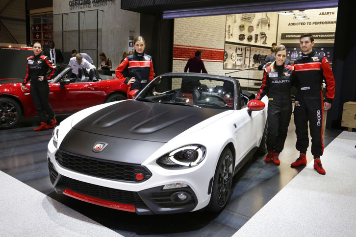 アバルト124スパイダー