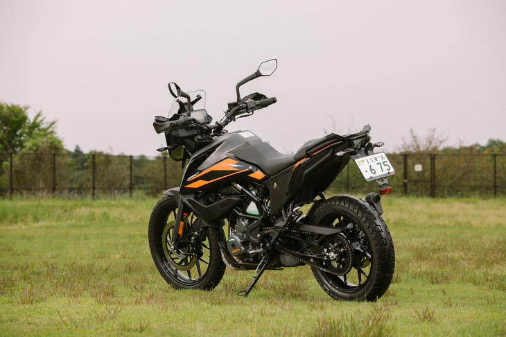 キャラクターは微妙に違えど、どのモデルでも走る楽しさがしっかり追求されているKTMのアドベンチャーモデル。その姿勢は、「250アドベンチャー」にも感じられた。