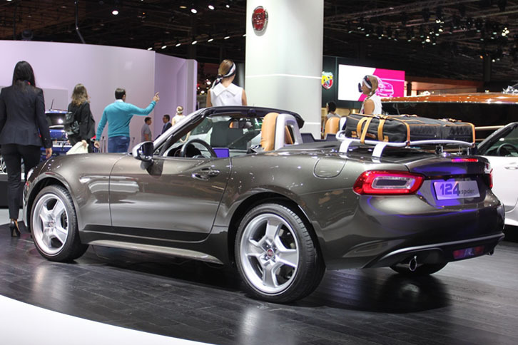 フィアット124スパイダー アメリカ（エクステリア）