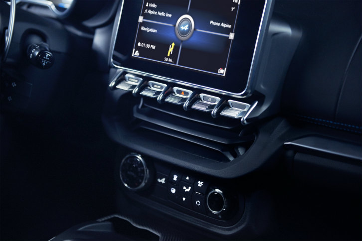 アルピーヌA110（インテリア）