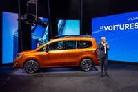 欧州で2021年4月に受注が開始された新型「カングー」。2022年にはフル電動化モデルが追加される。