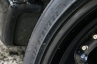 計算上は、外径が6mm小さくなっただけなのだが……。ラウンドの強いサイドウォールの形状もあってか、なんだかすごくタイヤが薄くなったように思う。