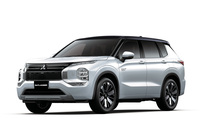 プラグインハイブリッドシステムを搭載する「三菱アウトランダー」。