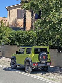 イタリアで「スズキ・ジムニー」は「スズキーノ（小さなスズキ）」の愛称で親しまれている。