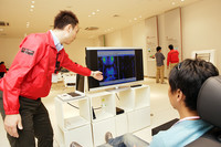 体圧分布計測でその違いを目で見る事もできた。