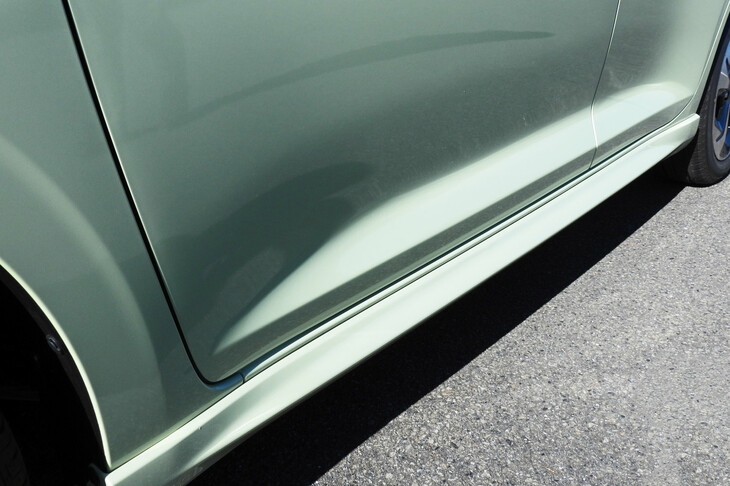 スズキ・スイフト ハイブリッドMZ（サイドスカート）