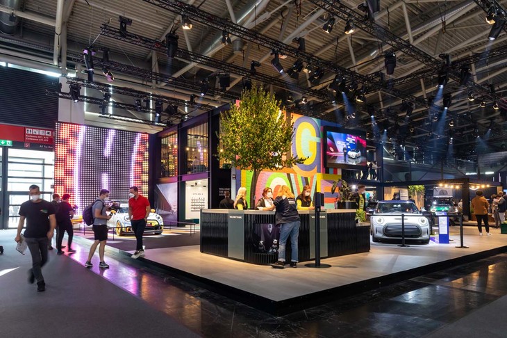 MINIブースの様子。