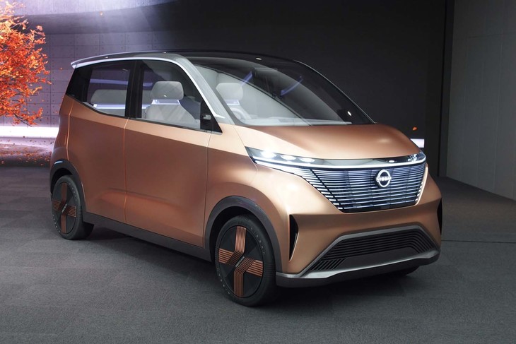 軽規格のEVコンセプト「ニッサンIMk」。