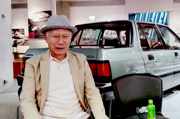 3代目「シビック」開発のエピソードを語る伊藤博之氏。
