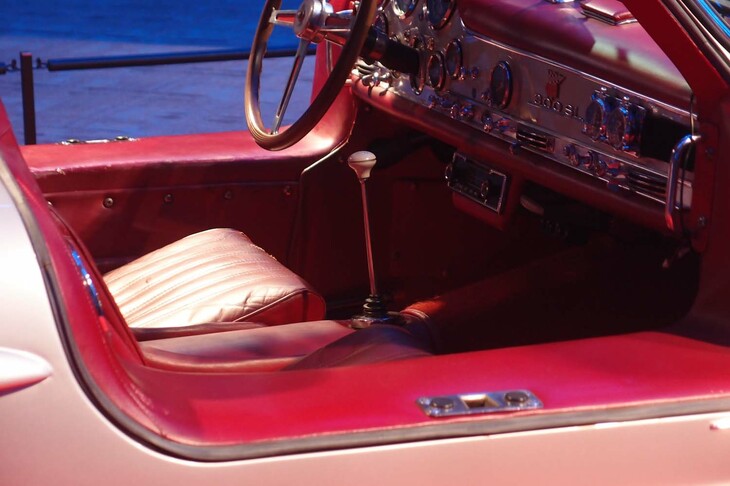 メルセデス・ベンツ300SL（シフトレバー）