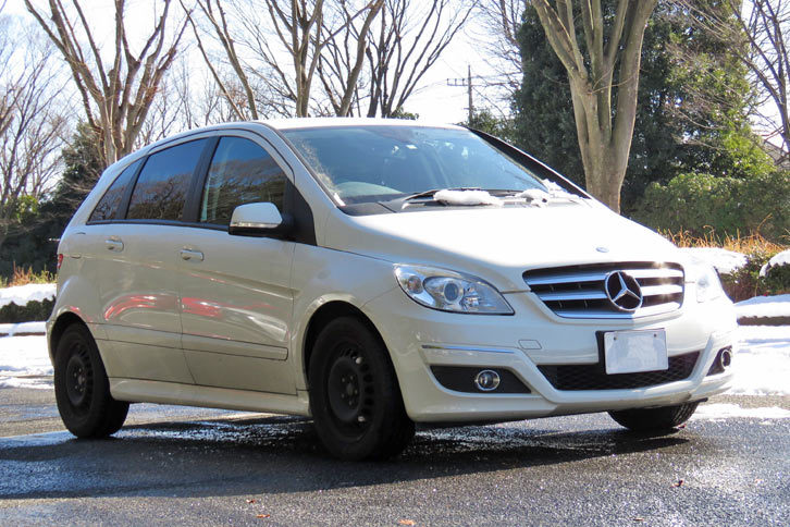 数奇なめぐり合わせにより（詳しくは前回参照）、代車として3週間にわたりお世話になった「メルセデス・ベンツBクラス」。ホントお世話になりました。