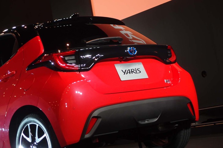 トヨタ・ヤリス（リアまわり）